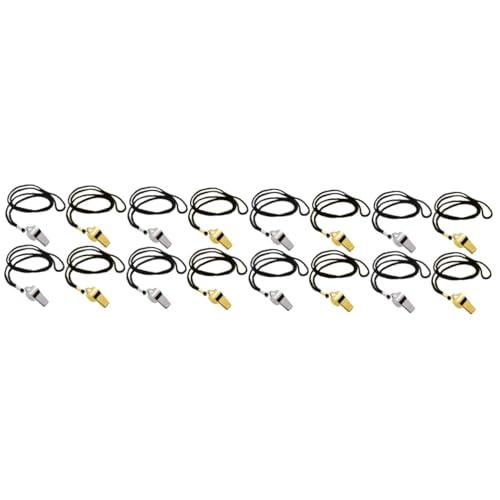 Silbatos para árbitro Yardwe acero inoxidable x4
