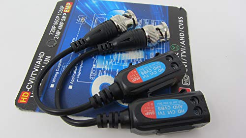(12) Pieces Of 1 Channel Passive Cctv Camera Bnc Video Balun Transceiver For Security Camera System - Bnc To Utp Cat5 2000Ft Transmission. Saves 20% On Wire. #TOP4