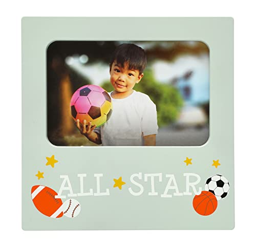 Kate & Milo All Star Photo Frame, Kids Sports Picture Frame, Back To School Frame, Kids Room Décor, 4X6 #TOP25