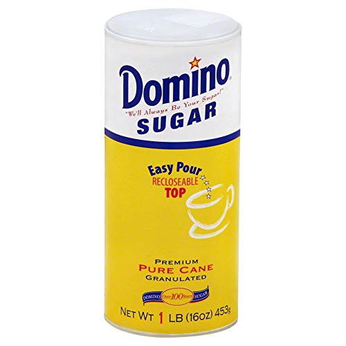 Snapklik.com : Domino Premium Pure Cane Granulated Sugar Canister