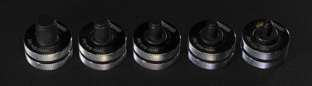 Coffret de pince à emboiture avec 5 têtes
