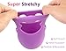 Philips Avent Silicone Baby Bottle Sleeves - Anti Breakage Holder for Natural Glass Baby Bottles, Compatible with Avent, 8oz - Pack of 2 (Pink and Purple)