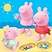 Peppa Pig Siblings Beach Day Playset with 3 Figures and 5 Accessories, Includes Baby Evie, Preschool Toys for Girls and Boys 3 and Up
