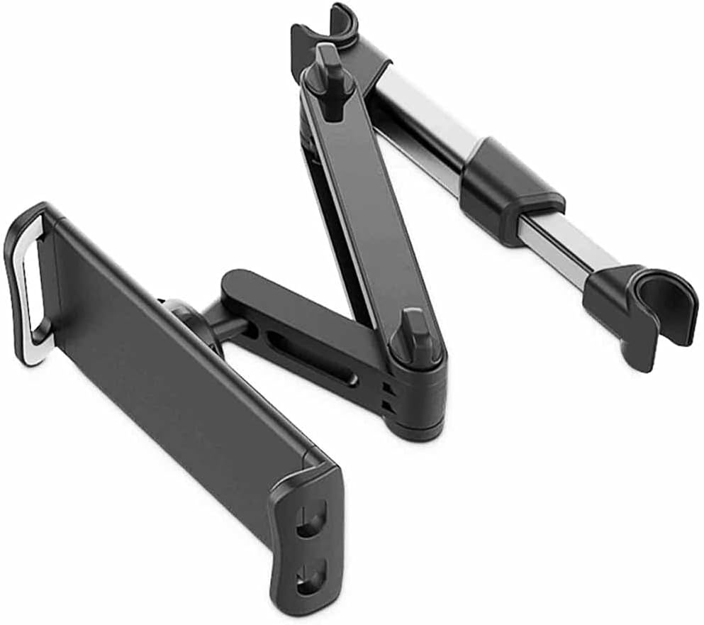 Telescopic Car Rear Pillow Phone Holder Tablet Car Stand Seat Rear Headrest Mount Bracket 4-11 Inch (Color : B) (D)