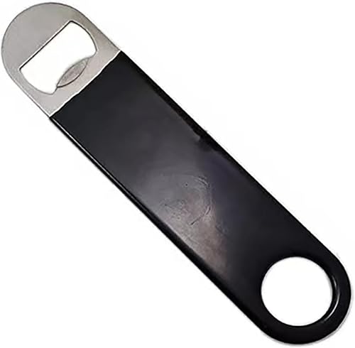 Miniatura 3 de 3 Pack 7" Heavy Duty Stainless Steel Flat Bottle Opener, Flat Bottle Opener, Solid and Durable Beer Opener, Multiple Colors Available (Black Green