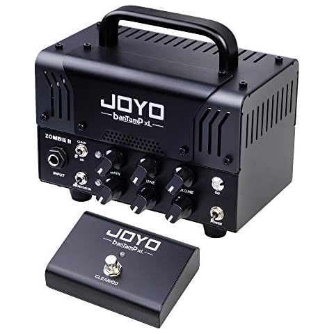 JOYO Zombie-II BanTamp XL Series Mini Amp Head 20 Watt Preamp 2 Channel Hybrid Tube Guitar Amplifier with Bluetooth Cover