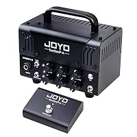 JOYO Zombie II BanTamp XL Serie Mini Gitarren-Topteil 20W Hybrid Röhren 2-Kanal mit Bluetooth (Nur Kopf, Box benötigt)