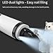 Tasunte Heusom Silent Groom Pro Nail Grinder, 2025 New Electric Dog Heusom Nail Trimmer, Pet Nail Grinder for Dogs Cats, Rechargeable Dog Nail Clippers, Pet Paws Grooming & Smoothing Tool (B)
