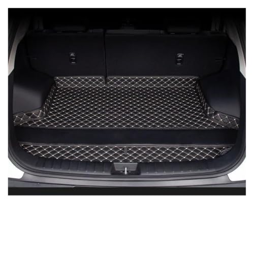 Tapis de coffre pour CR-V MK5 2017-2022 noir et beige avec bac sur mesure