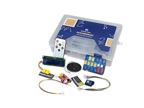 Space Trek MakerBox - Arduino Starter Kit for Gifted Children 34 pcs All Sensors Included