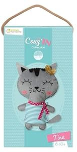 Avenue Mandarine Little Couz'In Tina Kot Zestaw do Szycia