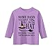 Teen Girls 3/4 Sleeves Halloween Tops Casual Crewneck Trendy Bat Blouse Shirts for Toddler Girl (Purple, 10-11Years)