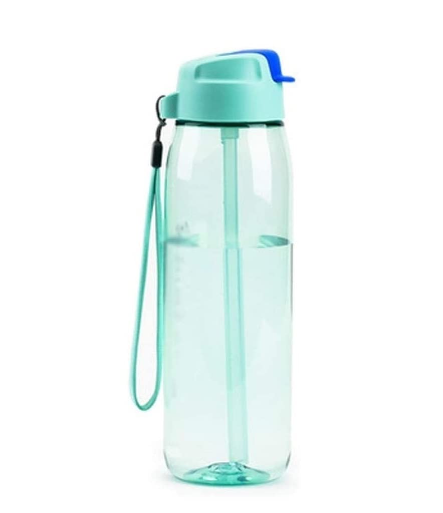 Botella de Agua Botella De Agua Deportiva Botella De Agua con Tapa Abatible A Prueba De Fugas para Gimnasio Yoga Fitness Camping Taza De Viaje Botella Agua (Color : E, Size : 750ml)