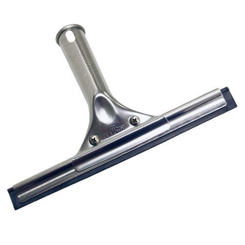 Unger Professional Stainless Steel Heavy-Duty Window And Glass Squeegee, 8" #TOP4