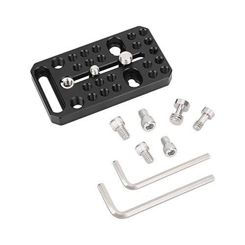 Support plateau à fromage 1/4" 3/8" CAMVATE pour tournage vidéo