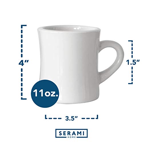 Seramioriginal11ozwhitedinercoffeemugsetceramicmugsgreatforkitchensettravelandhottearetrowafflehousefarmhousemugwithhandleheavydutycoffeecups4pack  Urban Country Home Decor Serami original 11oz white diner coffee mug set ceramic mugs great for kitchen set travel and hot tea retro waffle house farmhouse mug with handle heavy duty coffee cups 4 pack  urban country home decor