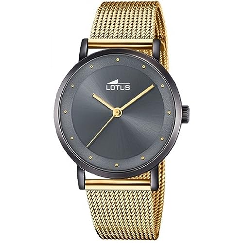 Lotus 18830/1 montre homme analogique bracelet acier cadran classique