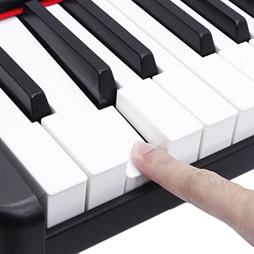 88 Touches Clavier Électronique Piano Pleine Taille Marteau Lourd Touches Avec Bluetooth MIDI Piano Numérique Portable Avec Sac À Main Adaptateur Secteur for Débutants Adultes Enfants (Color : B) - Les Beatles, Paul McCartney, John Lennon, RIngo Starr, George Harrison 88 Touches Clavier Électronique Piano Pleine Taille Marteau Lourd Touches Avec Bluetooth MIDI Piano Numérique Portable Avec Sac À Main Adaptateur Secteur for Débutants Adultes Enfants (Color : B) – Image 6