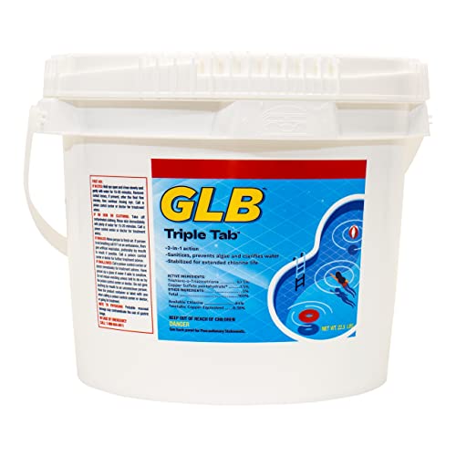 Lonza Advtis GL71446 22.5 lbs Triple Tab Chlorinating Tablets