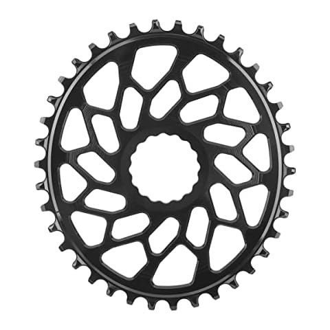 absoluteBLACK Easton Oval Direct Mount Chainring Black, 38T Cover
