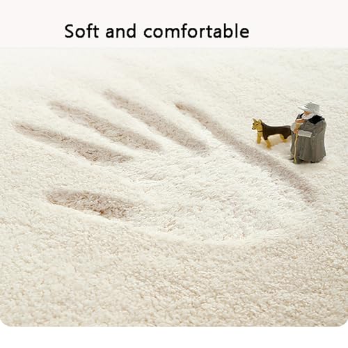 Tapis de sol doux lavable et antidérapant au design moderne asymétrique - 3