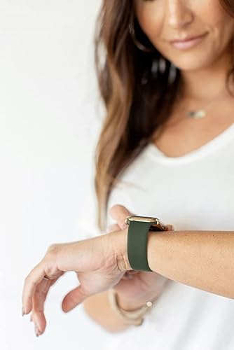 Miniatura 9 de Strawberry Apple Pie - Correa de silicona elástica para Apple Watch, compatible con Correa Apple Watch de 42 mm, 44 mm. 40 mm, 38 mm  1.65, 1.73,