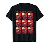 Marvel Deadpool Today I Feel Panels T-Shirt Small