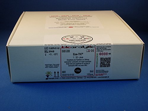Eos-Tic, for Eosinophiles and Avian Leukocyte Counting (100 Tests per Pack)