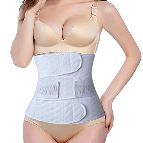 PAZ WEAN Plus Size Tummy Control Tuck Belt Surgical Abdominal Binder Girdle C Section Recovery Belly Band Wrap After Baby Body Shaper