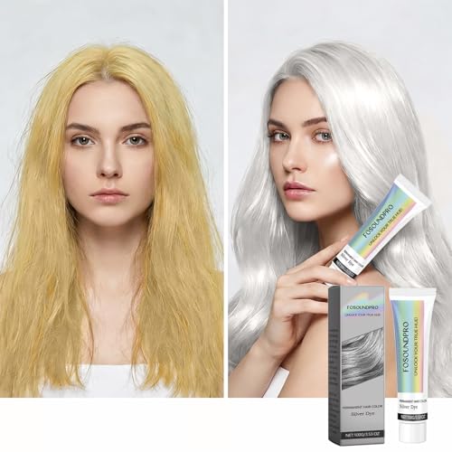 Tinte Plateado para Cabello Claro, Fórmula Nutritiva 2-en-1 miniatura 4