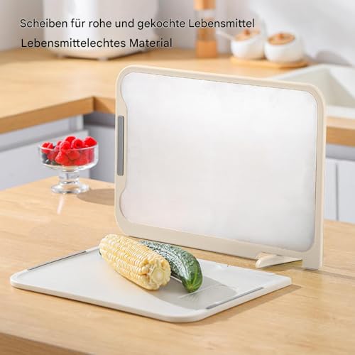 Planche à découper en acier inoxydable double face durable pour viande - 3