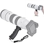 Universal Ergonomic DSLR Mirrorless Camera Camcorder Monocular Hand Grip Stabilizer, Portable Handheld Selfie Stick, Long Focus Lens Video Light Holder Mount for YouTube Tiktok Vlogging Starter Kit