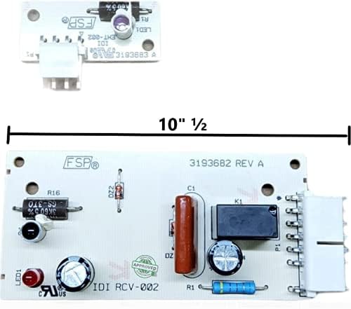 Refrigerator Icemaker Sensor Control Board Kit Replacement for Kenmore 106.56242400 106.58029800 106.54616300 106.56539400 106.56536400 106.58026800 106.56532400 106.51564101 Refrigerator
