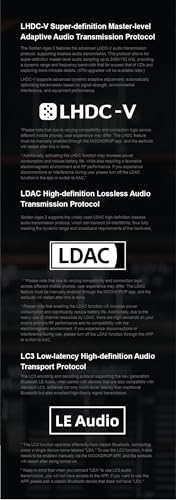 Image of Moondrop Golden Ages 2 MD-TWS-039 TWS Earphone ANC Bluetooth 6.0 LDAC VDSF Adjustable Output Gain Gaming Headphones