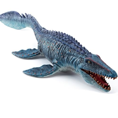 Gemini&Genius Dinosaur Toy, Mosasaurus Action Figure, Reptile Animal Toy, Great Gift, Collection, Cake Topper, Role-Play, Storytelling Prop, Party...
