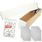 Praktisch: volle Kisten lassen sich ohne einzuknicken stapeln, trotz hoher Belastung. Unsere Riesen Deck Boxen sind perfekt geeignet für Bulk, sortierte Großsammlungen und Decks. Schauen Sie sich auch andere Konfigurationen an mit Kartentrennern, mehr Fächern, einzelne Boxen, Bundles oder auch im Angebot mit kleinen Deck Boxen als zusätzliche Unterteilung.