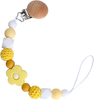 Kisangel Corrente De Chupeta De Mordedor Porta-Chupeta Porta-Chupeta Clipe De Corrente De Mordedor De Bebê Clipe De Chupeta De Silicone Clipe De Corrente De Chupeta Clipe De Corrente De