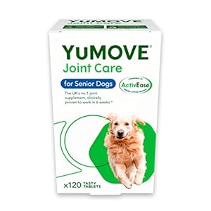 YuMOVE Senior Dog | High Strength Joint Supplement for Older, Stiff Dogs with Glucosamine, Chondroitin, Green Lipped…