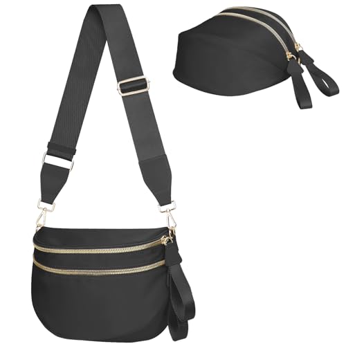 Grand sac banane femme Titosha pour remplacer les sacs lourds grâce au nylon léger réglable