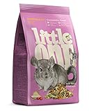 Vollwertige Kost Little One Alleinfutter für Chinchillas im Beutel, 4er Pack (4 x 900 g)