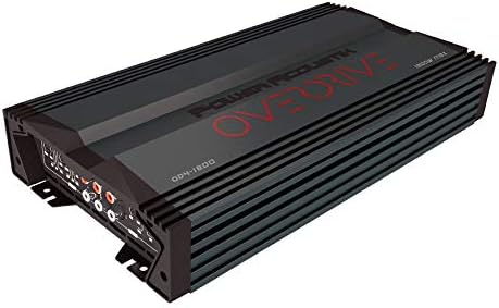 Power Acoustik OD4-1800 Overdrive Series 1,800 Watt Max Class A/B 4-Channel Full Range Amplifier