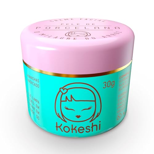 Creme Facial Pele de Porcelana Kokeshi