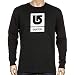 BURTON Men's Logo Vertical Long Sleeve Tee