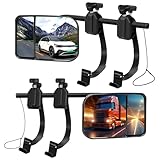 yucenbra 2PCS Tow Mirrors Extensions,Universal Towing Mirror Extenders Clip-on Tow, 360°Adjustable Convex Rearview,Side Mirror Extenders For Car, For Towing Truck, Trailer, Rv, Suv