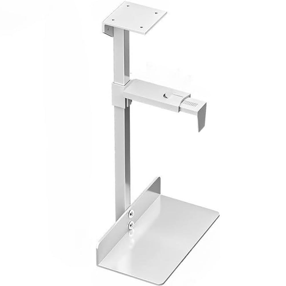 Support PC sous bureau et mural en métal réglable jusqu'à 25 kg