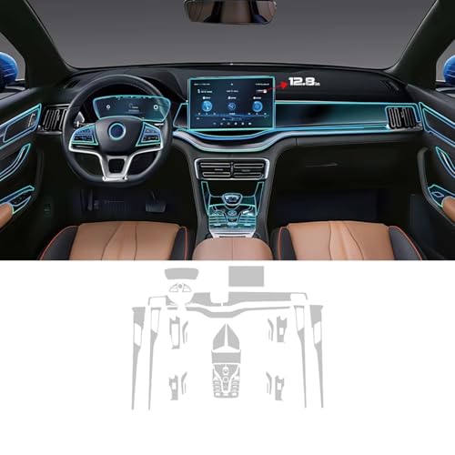 Film protection navigation BYD Seal U finition premium pour écran de bord - 2