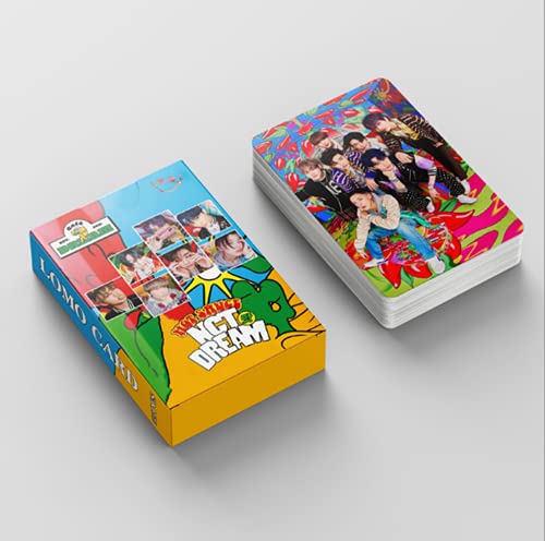NCT Dream lomo card 55PCS NCT DREAM 1st Full Album HOT SAUCE lomo cards nct dream photocard nct127 photocard