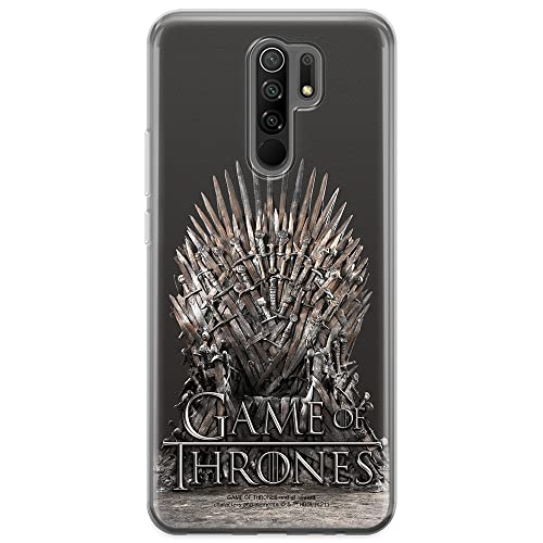 ERT GROUP mobile phone case for Xiaomi REDMI 9 original and officially Licensed Game of Thrones pattern 017 optimally adapted to the shape of the mobile phone
