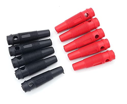 Fasizi Banana Plugs 10pcs 20A Banana Connectors Speakers Connectors 4mm Connector Cases Banana Plugs Test Probe Binding Post Connector - Image 2
