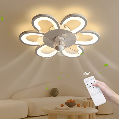 Ventilateur de plafond LED silencieux pour rafraîchir le salon en été